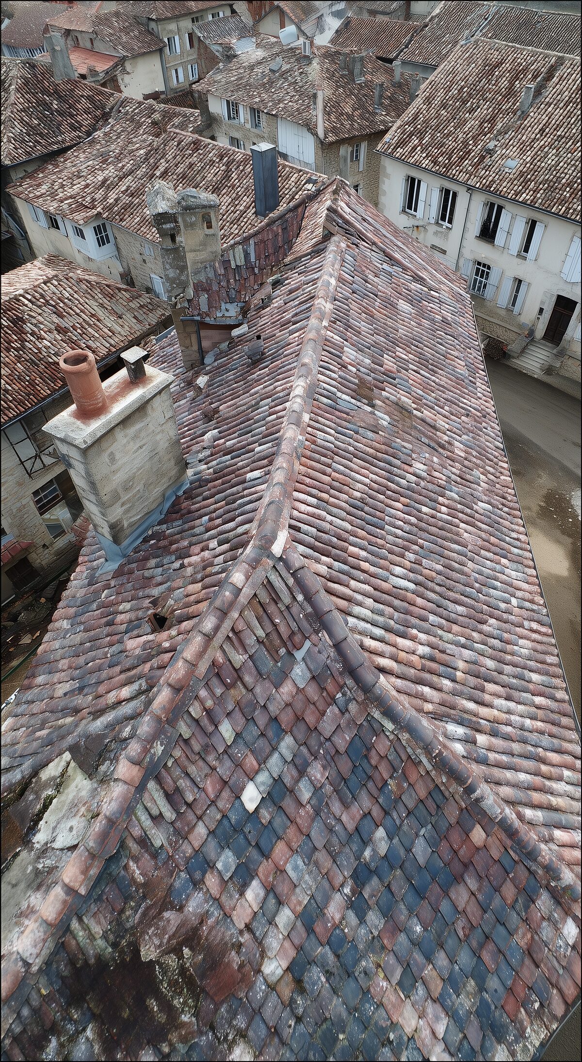 Toitures centre ancien